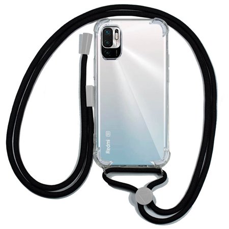 Capa COOL para Xiaomi Redmi 10 5G Cordão Preto