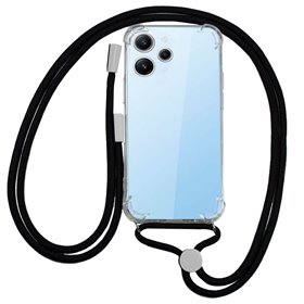 Capa COOL para Xiaomi Redmi 12 / Redmi 12 5G Cordão Preto