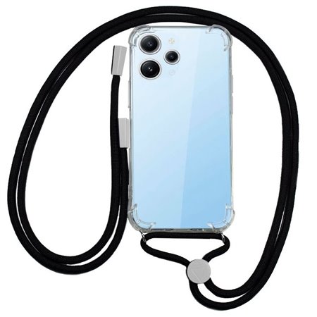 Capa COOL para Xiaomi Redmi 12 / Redmi 12 5G Cordão Preto