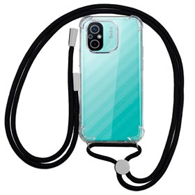 Capa COOL para Xiaomi Redmi 12C Cordão Preto