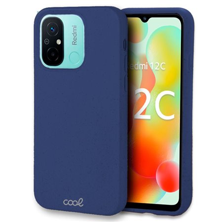 Capa COOL para Xiaomi Redmi 12C Eco Biodegradável Marinho