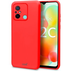 Capa COOL para Xiaomi Redmi 12C Vermelho