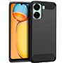 Capa COOL para Xiaomi Redmi 13C / Poco C65 Carbono Preto
