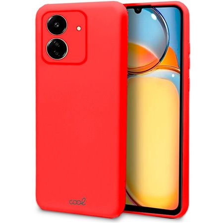 Capa COOL para Xiaomi Redmi 13C / Poco C65 Vermelho