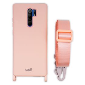 Capa COOL para Xiaomi Redmi 9 Fita Rosa