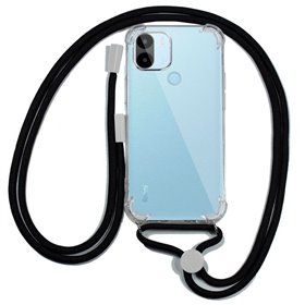 Capa COOL para Xiaomi Redmi A1 Plus / A2 Plus Cordão Preto