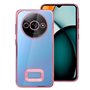 Capa COOL para Xiaomi Redmi A3 Borde Metálico (Rosa)
