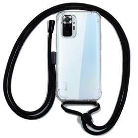 Capa COOL para Xiaomi Redmi Note 10 Pro Cordão Preto