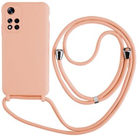 Capa COOL para Xiaomi Redmi Note 11 Pro Plus 5G Cordão Rosa