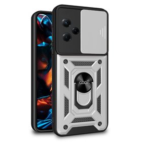 Capa COOL para Xiaomi Redmi Note 12 5G / Poco X5 5G Hard Ring Prata