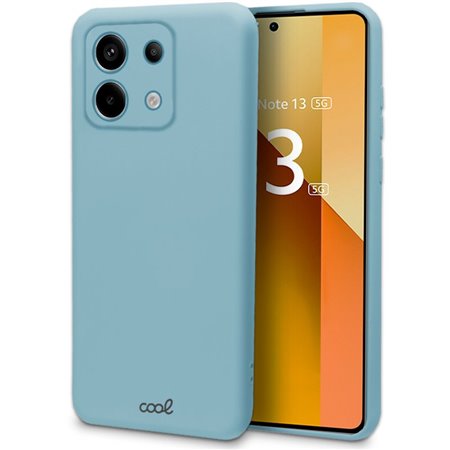 Capa COOL para Xiaomi Redmi Note 13 5G Azul Céu