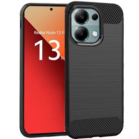 Capa COOL para Xiaomi Redmi Note 13 Pro / Note 14S / Poco M6 Pro Carbono Preto