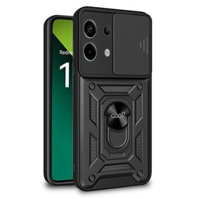 Capa COOL para Xiaomi Redmi Note 13 Pro 5G / Poco X6 5G Hard Ring Preto