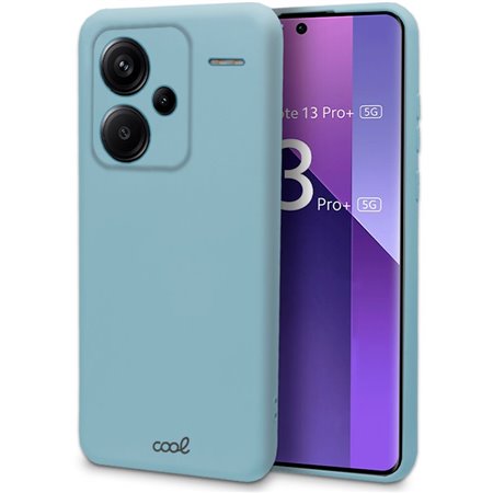 Capa COOL para Xiaomi Redmi Note 13 Pro Plus 5G Azul Céu
