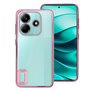 Capa COOL para Xiaomi Redmi Note 14 5G Borde Metálico (Rosa)