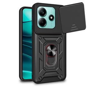 Capa COOL para Xiaomi Redmi Note 14 5G Hard Ring Preto