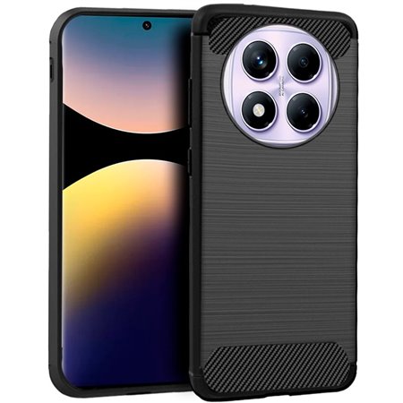 Capa COOL para Xiaomi Redmi Note 14 Pro Carbono Preto