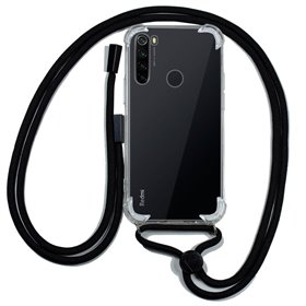 Capa COOL para Xiaomi Redmi Note 8 / Note 8 (2021) Cordão Preto