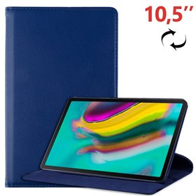 Capa COOLA para Samsung Galaxy Tab S5e T720 / T725 Couro Sintético Azul 10.5 polegadas