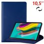 Capa COOLA para Samsung Galaxy Tab S5e T720 / T725 Couro Sintético Azul 10.5 polegadas