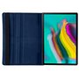 Capa COOLA para Samsung Galaxy Tab S5e T720 / T725 Couro Sintético Azul 10.5 polegadas