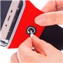 Capa de Neoprene Universal COOL Pochete (5,5 - 6,7 pol.) Vermelho