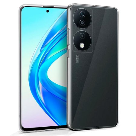 Capa de silicone COOL para Honor X7B / 90 Smart 5G (transparente)