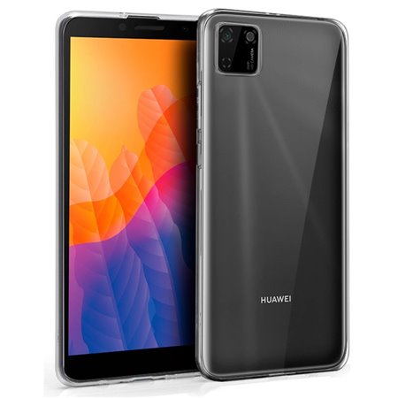 Capa de silicone COOL para Huawei Y5p (transparente)