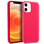 Capa de silicone COOL para iPhone 12 mini (rosa)