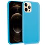 Capa de silicone COOL para iPhone 12 Pro Max (Azul Céu)