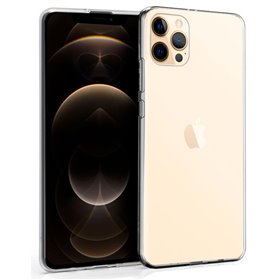 Capa de silicone COOL para iPhone 12 Pro Max (transparente)