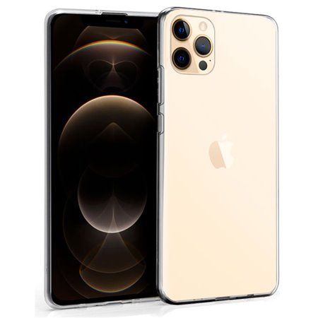 Capa de silicone COOL para iPhone 12 Pro Max (transparente)