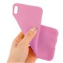Capa de silicone COOL para iPhone XS Max (rosa)