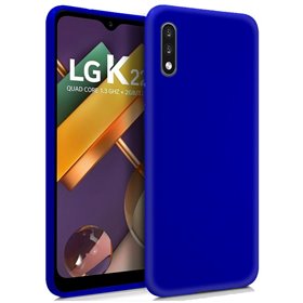 Capa de silicone COOL para LG K22 (azul)