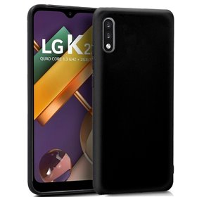 Capa de silicone COOL para LG K22 (preta)