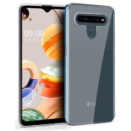 Capa de silicone COOL para LG K41s / K51s (transparente)