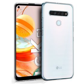 Capa de silicone COOL para LG K61 (transparente)