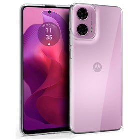 Capa de silicone COOL para Motorola Moto G04 / G24 (transparente)