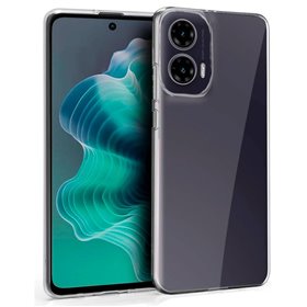 Capa de silicone COOL para Motorola Moto G35 5G (transparente)