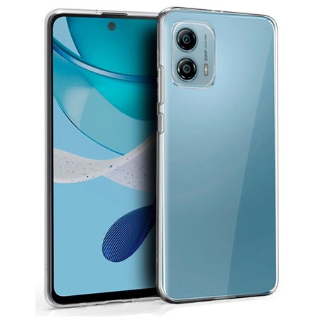 Capa de silicone COOL para Motorola Moto G53 5G (transparente)