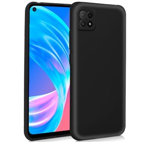 Capa de silicone COOL para Oppo A73 5G (preta)