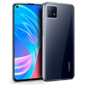 Capa de silicone COOL para Oppo A73 5G (transparente)