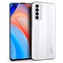 Capa de silicone COOL para Oppo Reno 4 Pro (transparente)