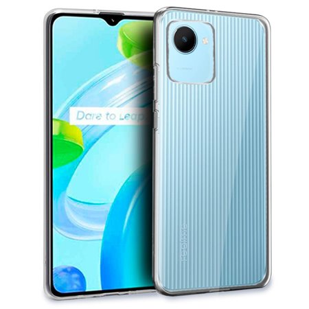 Capa de silicone COOL para Realme C30 / Narzo 50i Prime Transparente