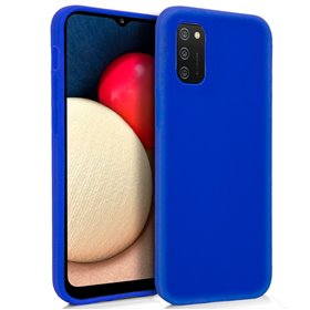 Capa de silicone COOL para Samsung A025 Galaxy A02s (azul)