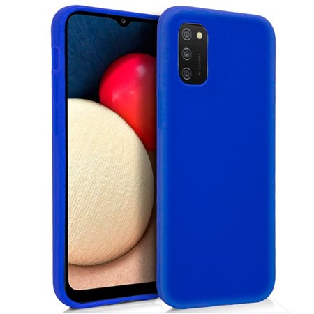 Capa de silicone COOL para Samsung A025 Galaxy A02s (azul)
