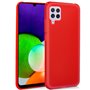 Capa de silicone COOL para Samsung A225 Galaxy A22 4G (vermelha)