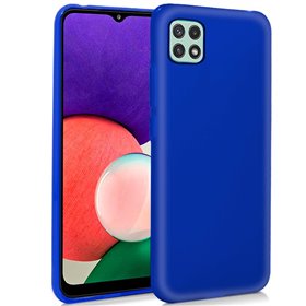 Capa de silicone COOL para Samsung A226 Galaxy A22 5G (azul)