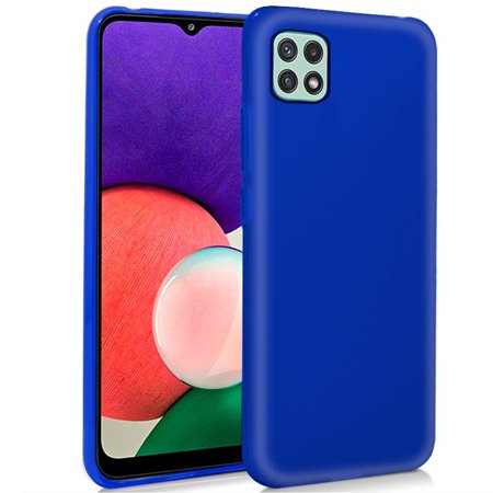 Capa de silicone COOL para Samsung A226 Galaxy A22 5G (azul)