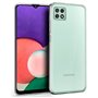 Capa de silicone COOL para Samsung A226 Galaxy A22 5G (transparente)